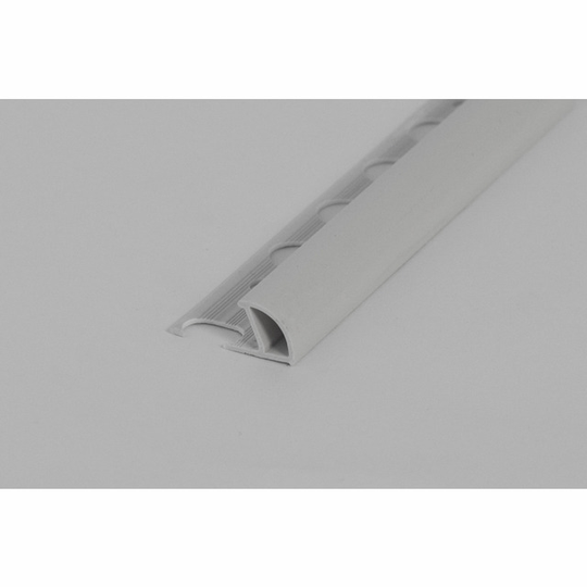 KAKELLIST I PLAST 10 MM 2500 MM LJUSGRÅ | Beijerbygg Byggmaterial