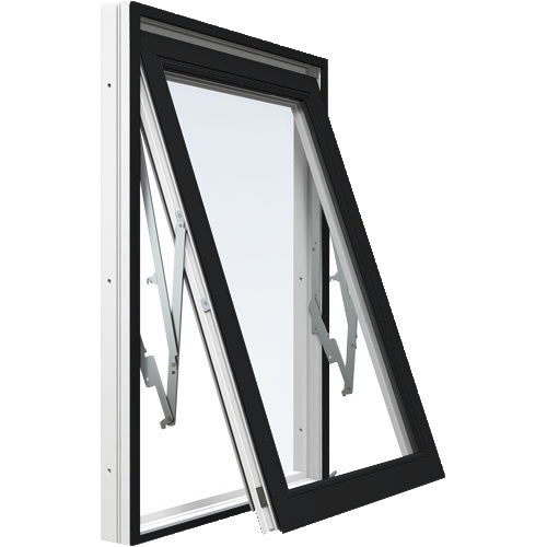 Energi Aluminium Vridfönster Svart, 11, 15