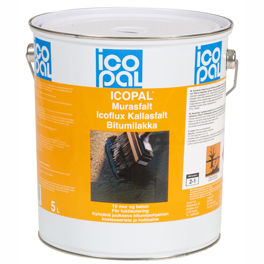 KALLASFALT ICOFLUX 5L | Beijerbygg Byggmaterial