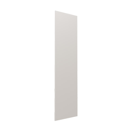 Atlanta garderob Avslutningssida 216 cm, Vit
