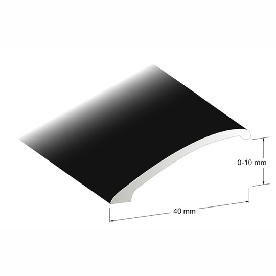NIVÅLIST 0-15MM L2000 SVART NR130 | Beijerbygg Byggmaterial