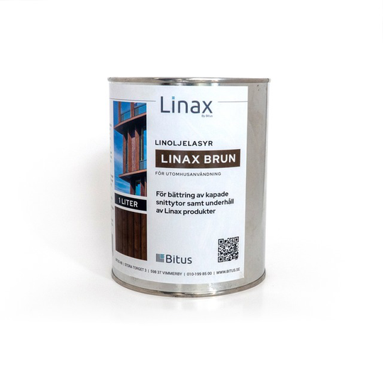 OLJA LINAX BRUN 1L | Beijerbygg Byggmaterial