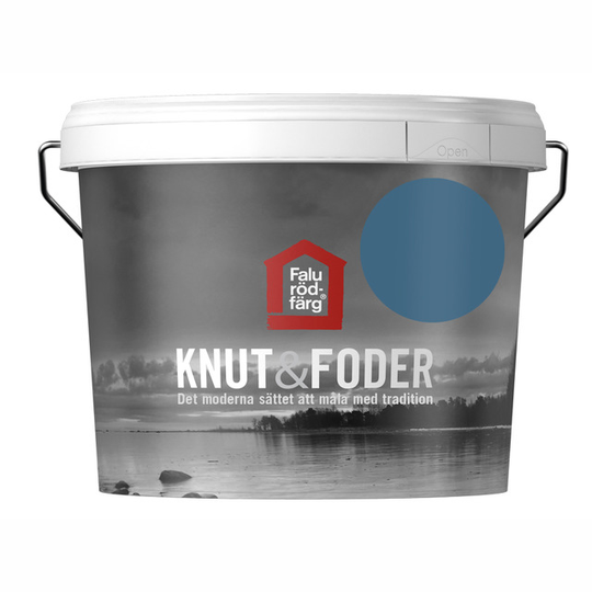 FALU RÖDFÄRG KNUT&FODER BLÅ 3L | Beijerbygg Byggmaterial