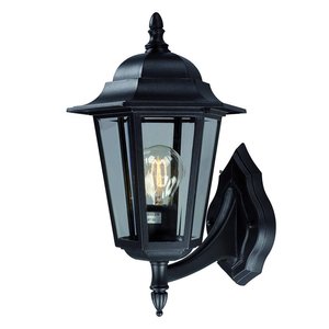 Nyby Vägglampa - Svart - Utebelysning för vägg & fasad, Utebelysning & Trädgårdsbelysning