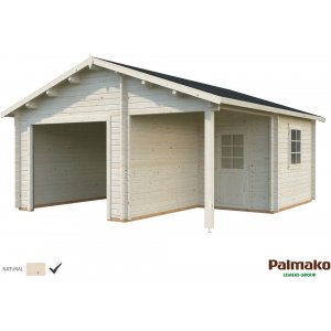Garage Roger - 21,9+5,2 m² - Garage i byggsats