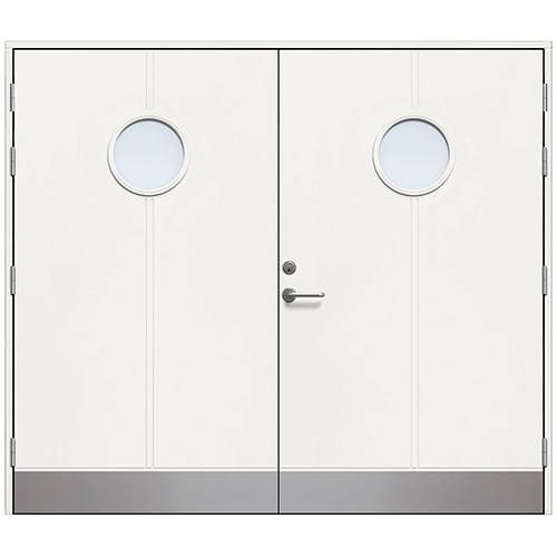 Slagport Lerhamn 2500 x 2000 mm, Vit, Cotswoldglas