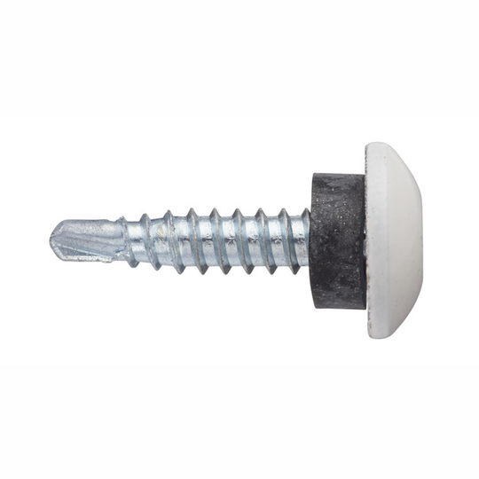 FASADSKRUV ÖL VIT 4,8X23 100-P | Beijerbygg Byggmaterial