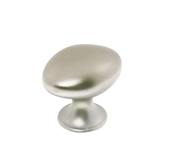 Linfalk Knopp oval matt krom 5340-10