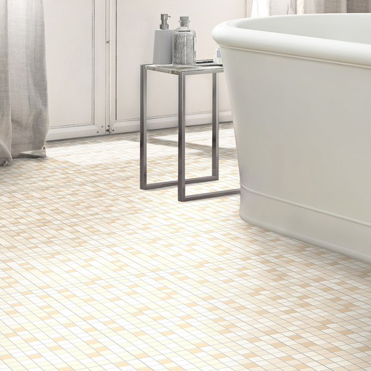 Kristallmosaik Arredo Titan Mix Beige matt 2,5x2,5 cm