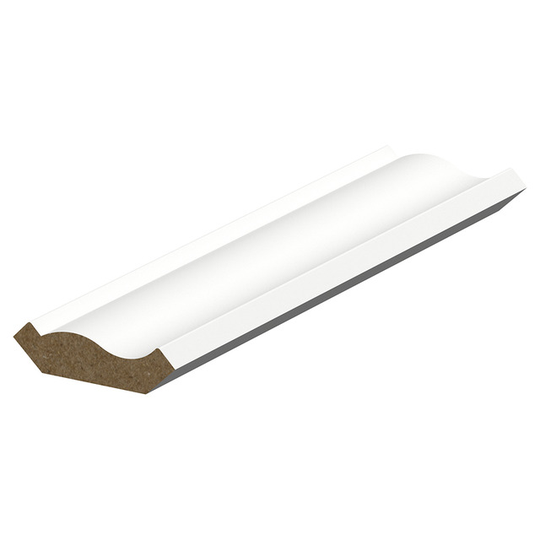 TAKLIST MDF 15X56MM ALLMOGE VIT L=4,2M | Beijerbygg Byggmaterial