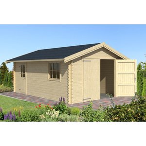 Garage Kristina - 20,5 m² - Garage i byggsats