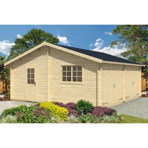 Dubbelgarage Alice - 33 m² - Utan port - Garage i byggsats