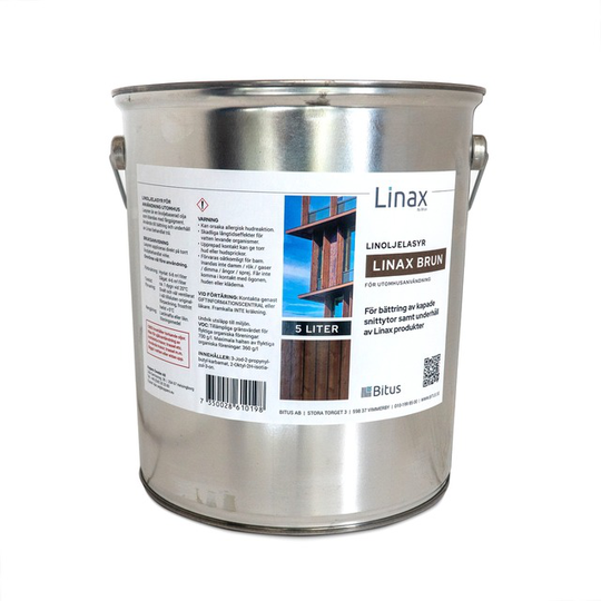 OLJA LINAX BRUN 5L | Beijerbygg Byggmaterial
