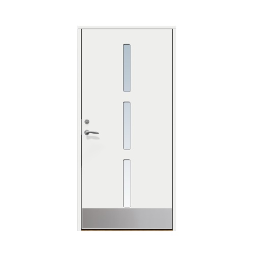 Ytterdörr Stabil Lund 9 x 20, Högerhängd, Vit