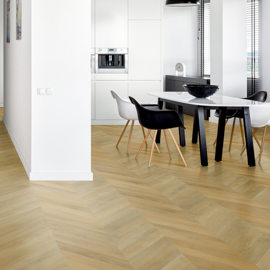 Vinylgolv Aspecta Contours Multilayer 0,55 Iconic Oak Albano Chevron