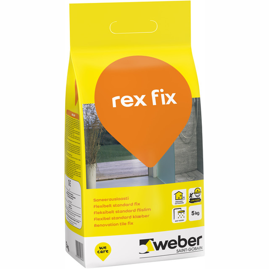 FÄSTMASSA REX FIX STD 5KG | Beijerbygg Byggmaterial