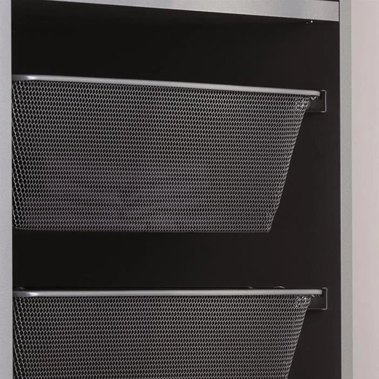 Linfalk BAC Mesh till stomme 400mm H160 anthracite I-BM-400-160R-33