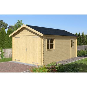 Garage Gertrud - 16,2 m² - Garage i byggsats