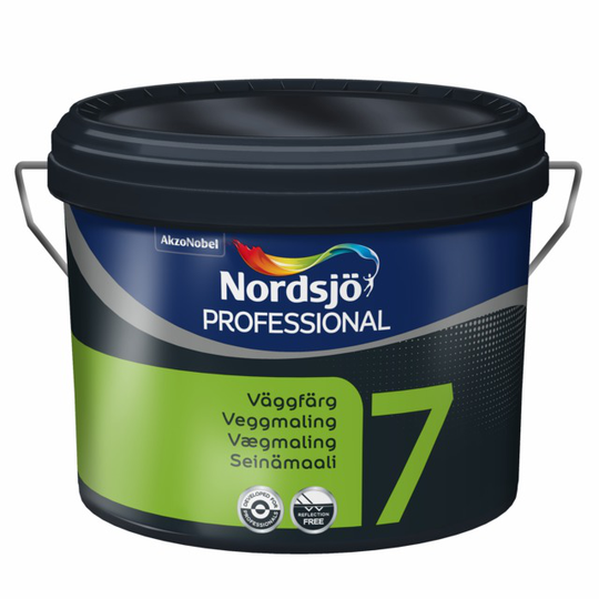 VÄGGFÄRG PRO 7 NORDSJÖVIT 10L | Beijerbygg Byggmaterial