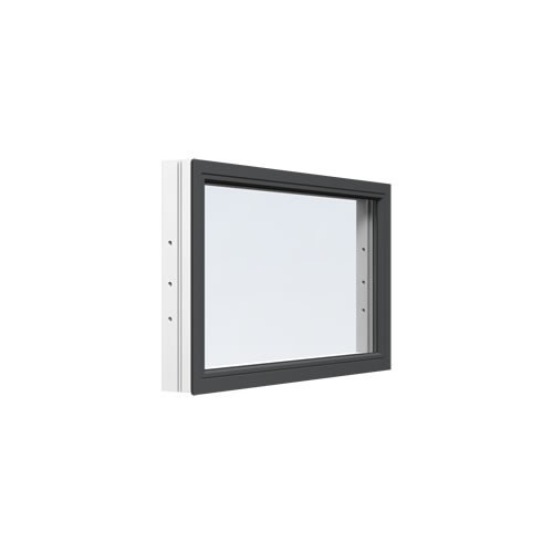 Energi Aluminium Fast fönster Antracitgrå, 9, 5