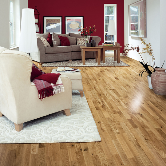 Parkettgolv Kährs Ardenne Ek 3-stav Mattlack