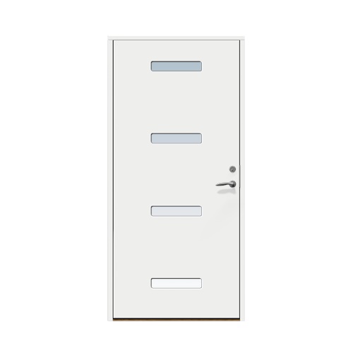 Ytterdörr Stabil Mellby 10 x 20, Vänsterhängd, Vit