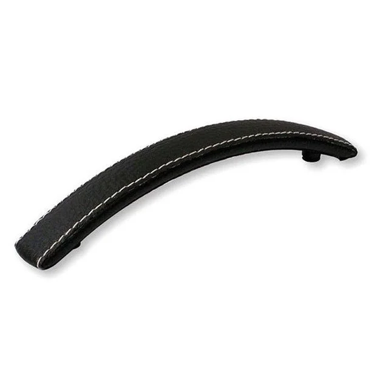 Linfalk Handtag läder svart 0641-128-25L