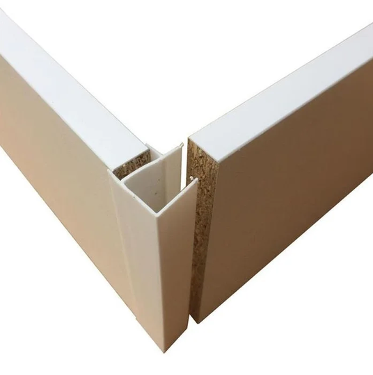 Linfalk Hörnprofil till sockel, 1220mm vit I-39M-1220-20