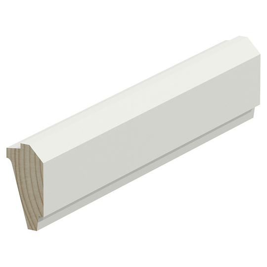 21X43 SKUGGLIST VITMÅL L=4,4M | Beijerbygg Byggmaterial