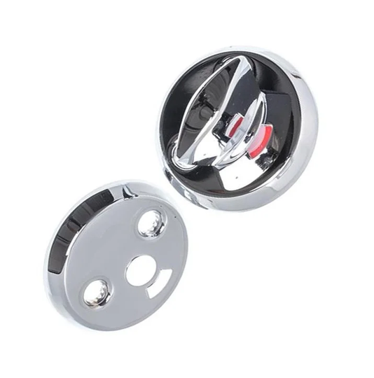 Linfalk WC-beslag lång pinne blank krom D-263-09