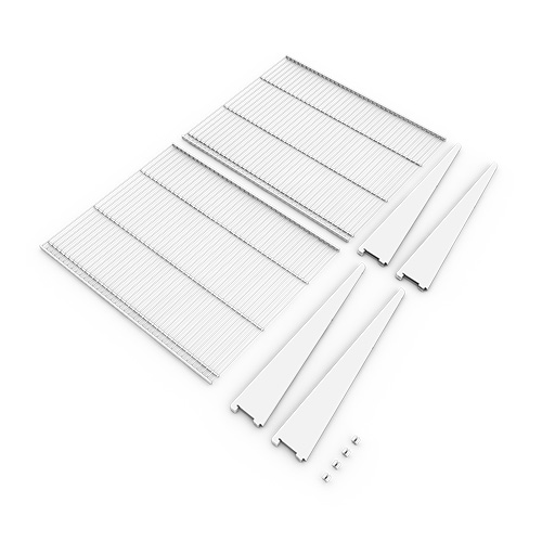 Pelly System Trådhylla 2-pack 574 mm, 468 mm