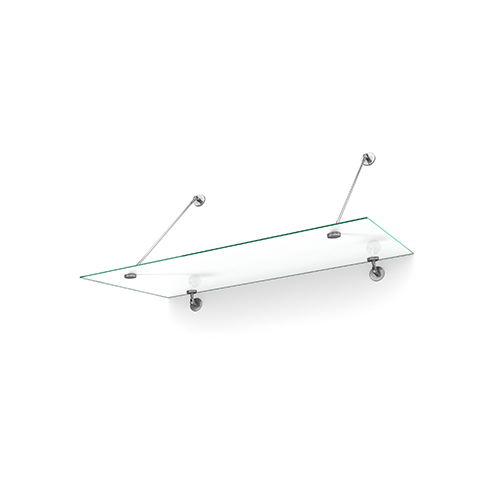 Entrétak Easy Collection - Tube Frostat glas, 1500 mm, Frostat glas