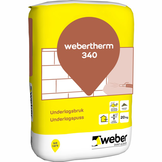 UNDERLAGSBRUK THERM 340 20KG | Beijerbygg Byggmaterial
